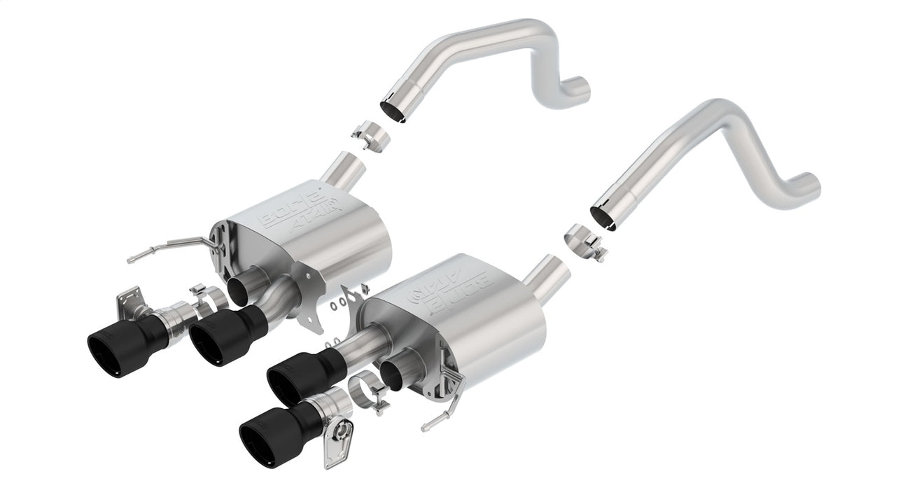 Borla 11903CB Axle-Back Exhaust System - ATAK(r) - Truck Part Superstore