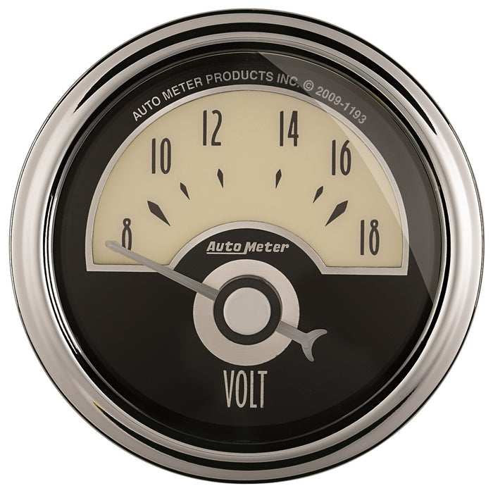 AutoMeter 1191 GAUGE; VOLTMETER; 2 1/16in.; 18V; ELEC; CRUISER AD - Truck Part Superstore