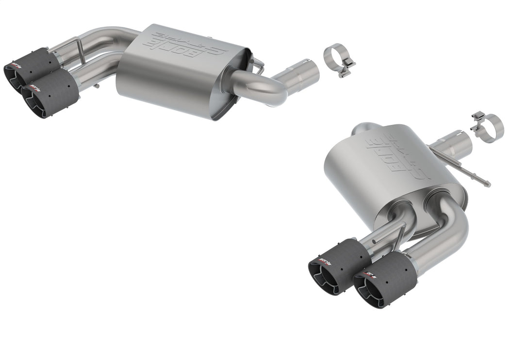 Borla 11920CF Axle-Back Exhaust System - S-Type - Truck Part Superstore