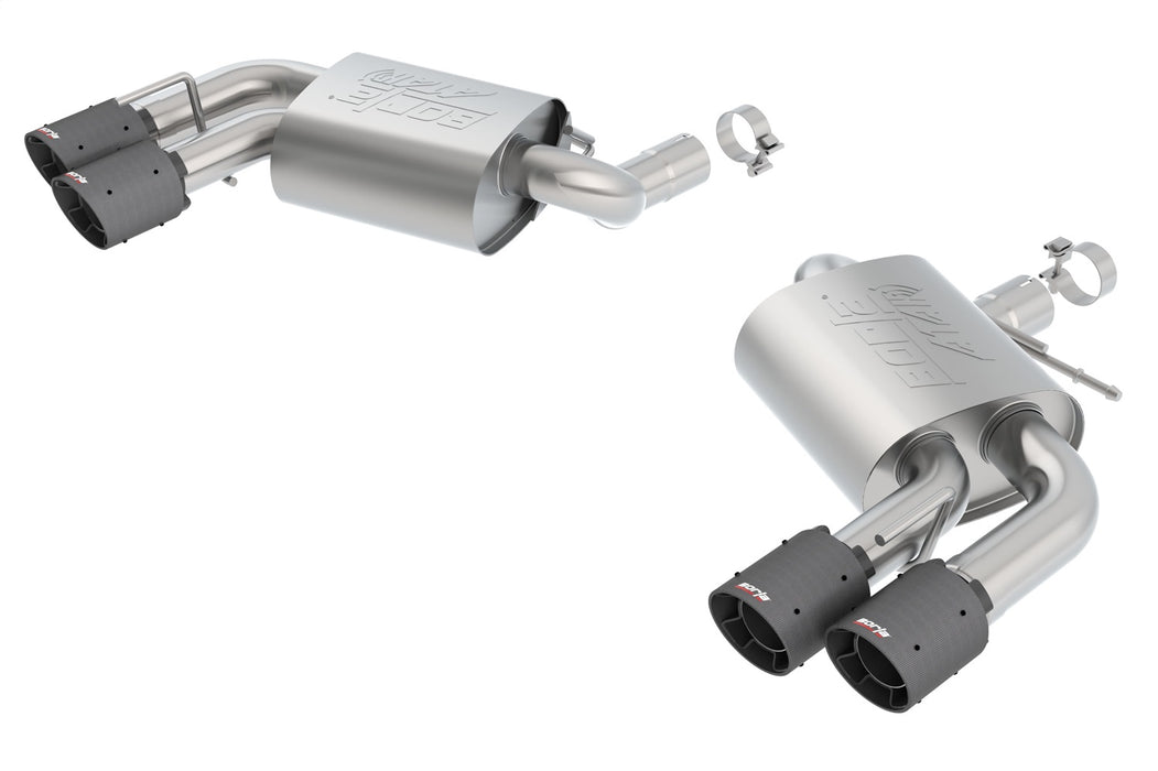 Borla 11921CFBA Axle-Back Exhaust System - ATAK(r) - Truck Part Superstore