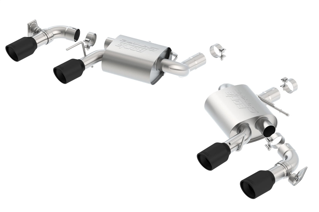Borla 11924CB Axle-Back Exhaust System - S-Type - Truck Part Superstore