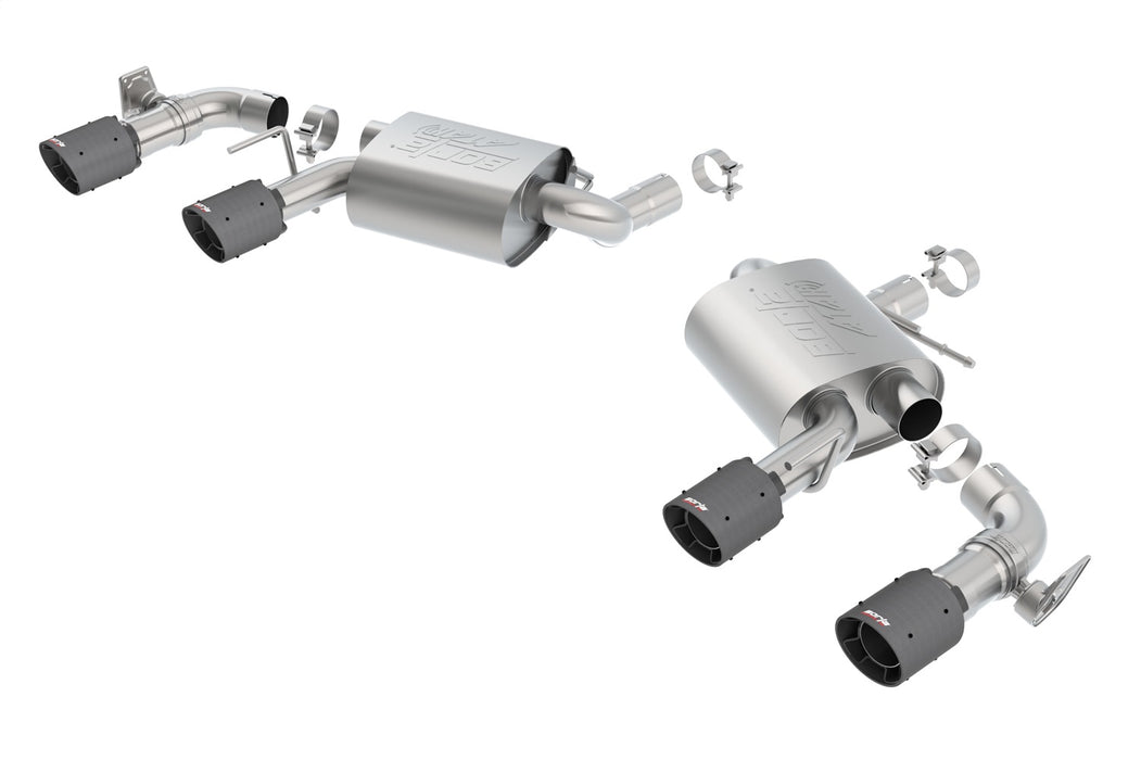 Borla 11925CFBA Axle-Back Exhaust System - ATAK(r) - Truck Part Superstore