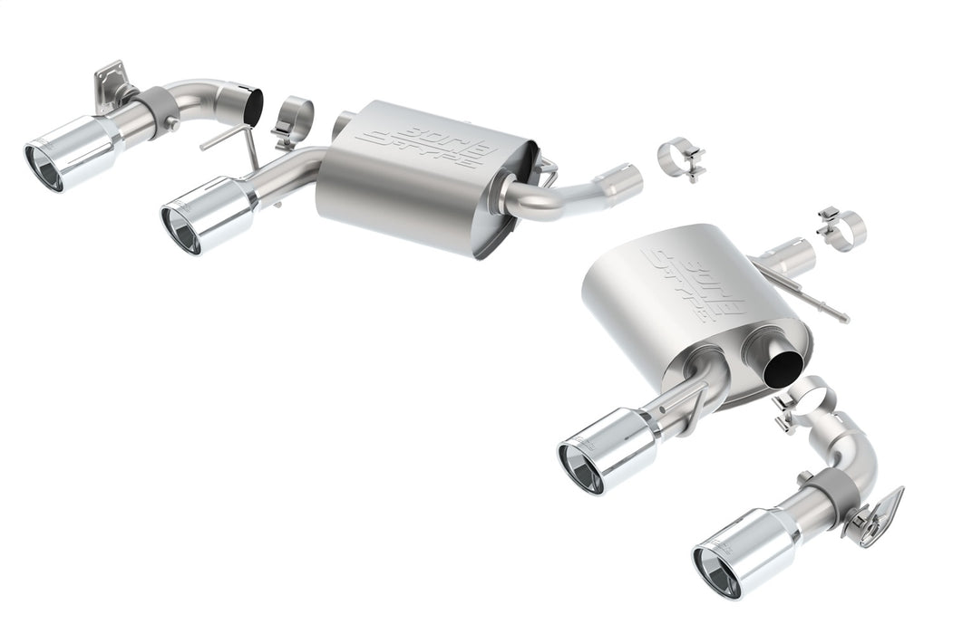 Borla 11930 Axle-Back Exhaust System - S-Type - Truck Part Superstore