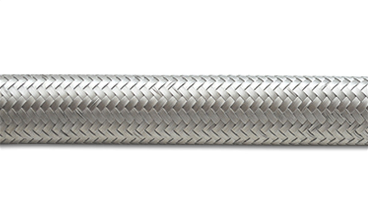 Vibrant Performance 11932 Stainless Steel Braided Flex Hose; Size: -12AN; Hose ID 0.68in.; 20ft. Roll; - Truck Part Superstore