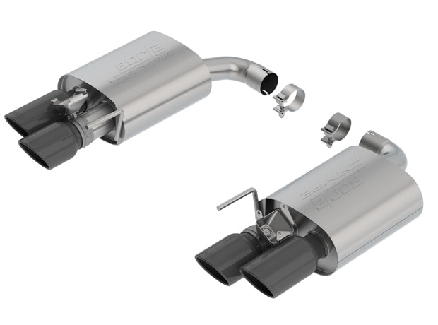 Borla 11951BC Axle-Back Exhaust System - S-Type - Truck Part Superstore