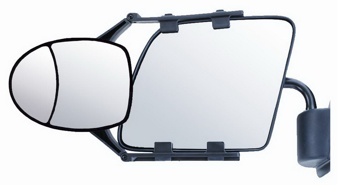 Cipa USA 11953 Universal Towing Mirror; Dual-View; - Truck Part Superstore