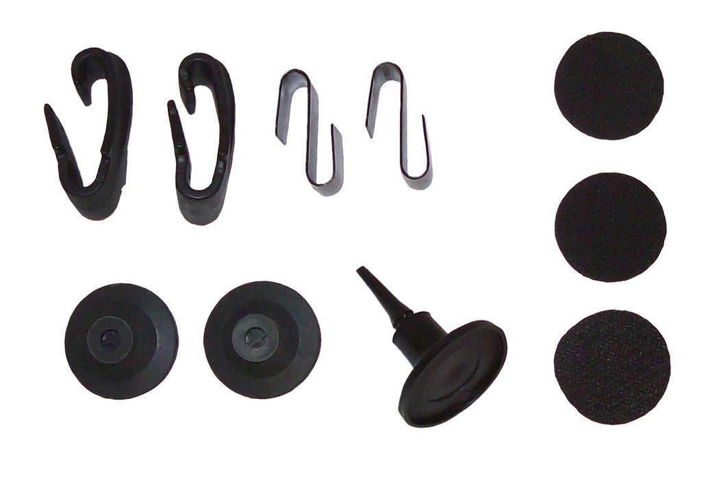 Cipa USA 11962 Universal Towing Mirror; Grey Feet Replacement Hardware For Use w/PN [11960]; - Truck Part Superstore