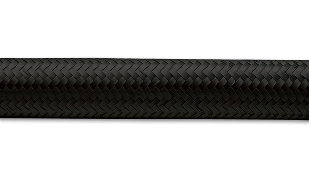 Vibrant Performance 11973 Nylon Braided Flex Hose; Size: -16AN; Hose ID 0.89in.; 10ft. Roll; Black; - Truck Part Superstore