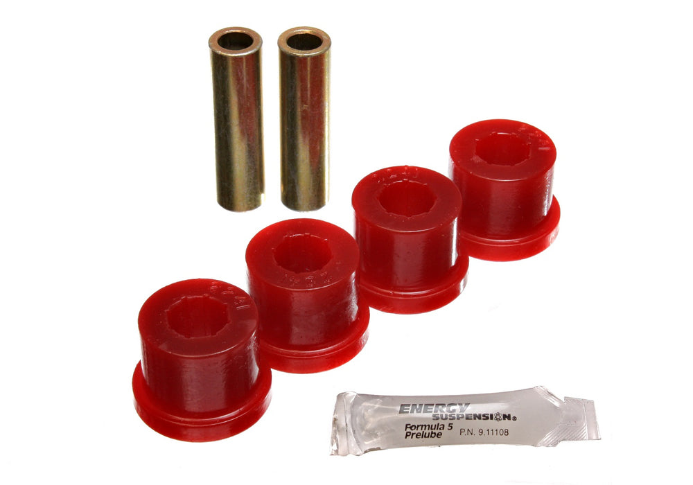 Energy Suspension 11.3103R Control Arm Bushing Set; Red; Rear; Performance Polyurethane; - Truck Part Superstore