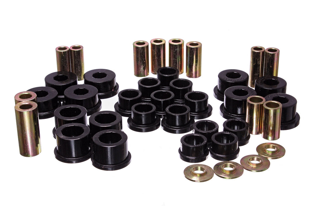 Energy Suspension 11.3110G Control Arm Bushing Set; Black; Rear; Performance Polyurethane; - Truck Part Superstore