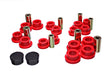 Energy Suspension 11.3111R Control Arm Bushing Set; Red; Front; Performance Polyurethane; - Truck Part Superstore
