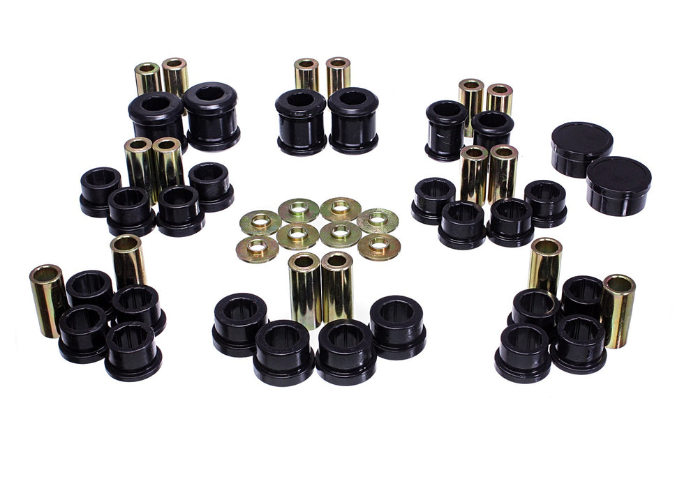 Energy Suspension 11.3112G Control Arm Bushing Set; Black; Rear; Performance Polyurethane; - Truck Part Superstore