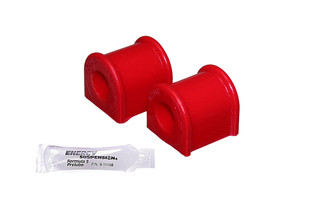Energy Suspension 11.5105R Sway Bar Bushing Set; Red; Rear; Bar Dia. 14mm; Performance Polyurethane; - Truck Part Superstore