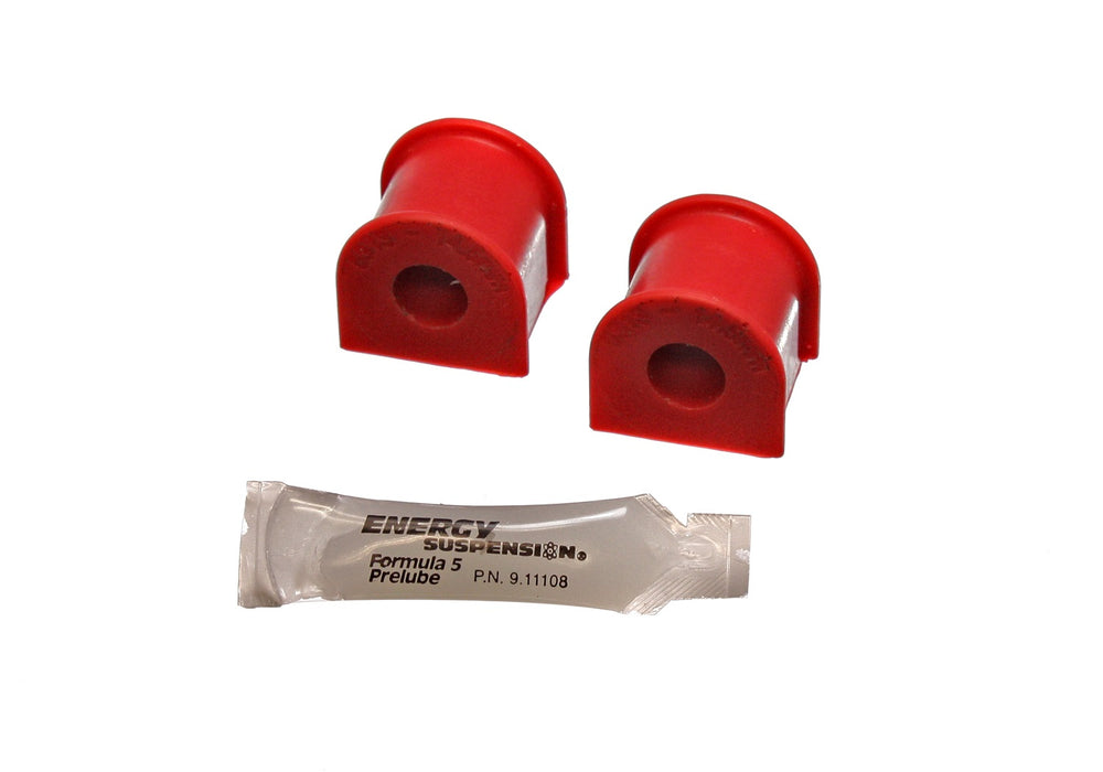 Energy Suspension 11.5106R Sway Bar Bushing Set; Red; Rear; Bar Dia. 14.5mm; Performance Polyurethane; - Truck Part Superstore