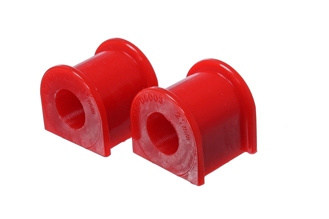 Energy Suspension 11.5114R Sway Bar Bushing Set; Red; Front; 21mm; - Truck Part Superstore