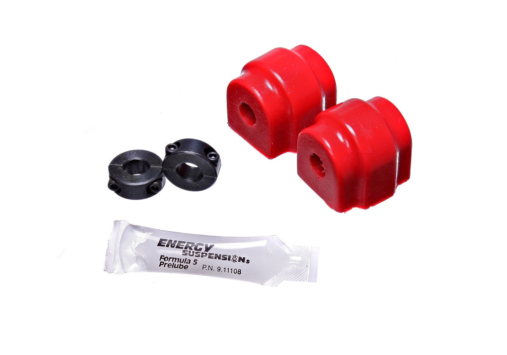 Energy Suspension 11.5117R Sway Bar Bushing Set; Red; Rear; 11mm; - Truck Part Superstore