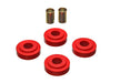 Energy Suspension 11.7101R Strut Rod Bushing Set; Red; Front; Performance Polyurethane; - Truck Part Superstore