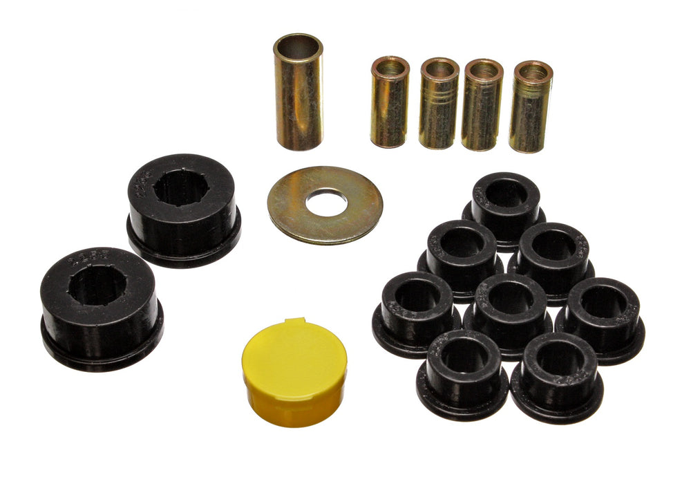 Energy Suspension 11.7102G Watts Link Bushing Set; Black; Rear; Performance Polyurethane; - Truck Part Superstore