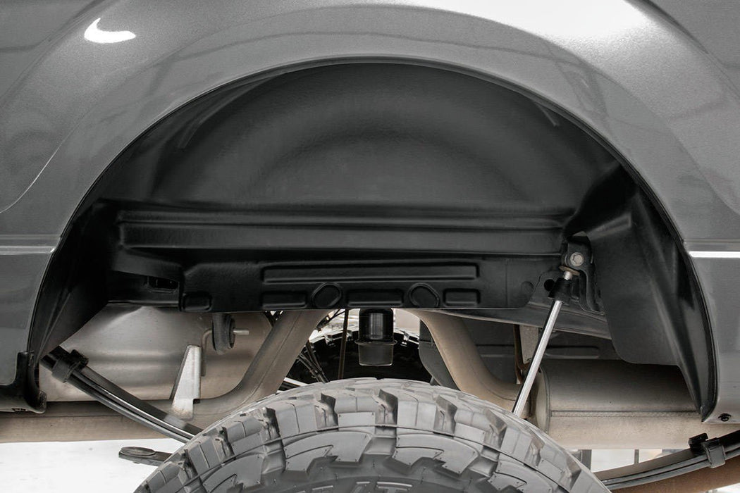 Rough Country 4517 Ford Rear Wheel Well Liners 17-20 F-250/350 Super Duty Rough Country - Truck Part Superstore