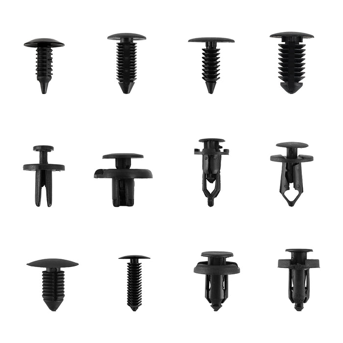 Mishimoto MMCP-AST-192 Mishimoto Bumper Clip Assortment Pack, 192 Pieces - Truck Part Superstore