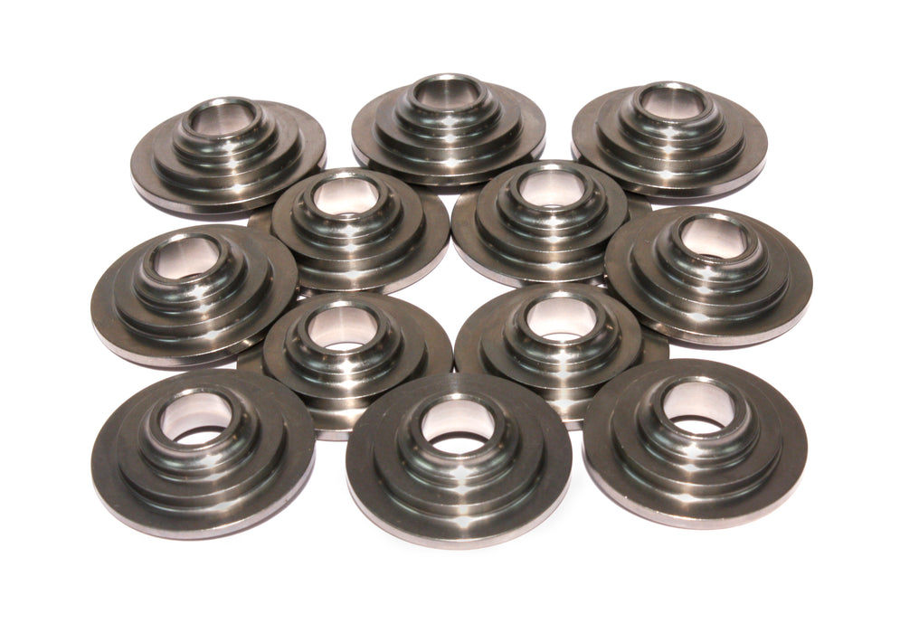 COMP Cams 717-12 7 Degree Titanium Retainer Set of 12 for 26925 Spring w/ 8mm Valve Stem - Truck Part Superstore