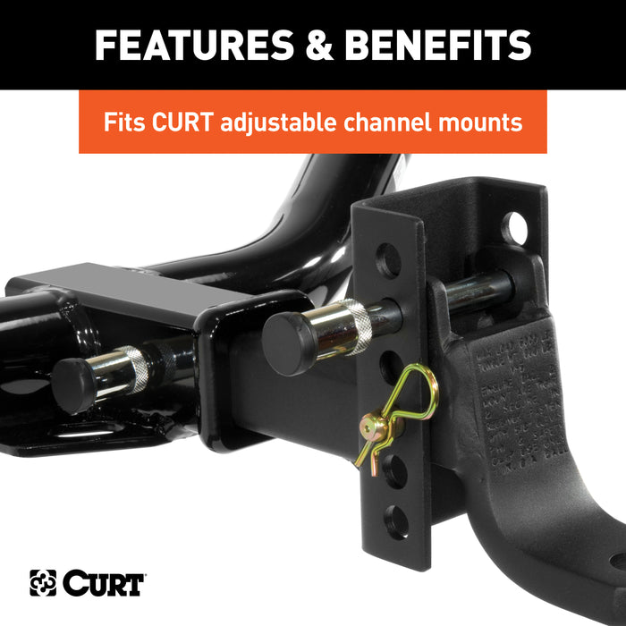 CURT 23556 CURT 23556 Lock Set for Adjustable Channel Mounts - Truck Part Superstore