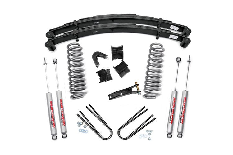 Rough Country 530-70-7630 2.5 Inch Suspension Lift System 75-76 F-100/F-150 Rough Country - Truck Part Superstore