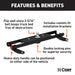 CURT 60710 Double Lock Gooseneck Hitch Kit w/Brackets; Select Silverado; Sierra 2500; 3500 - Truck Part Superstore