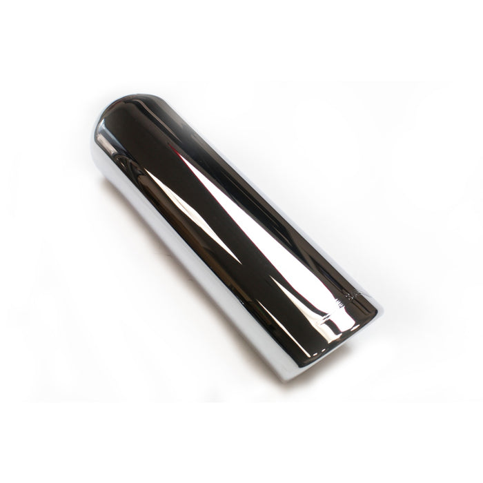 JBA Racing Headers 12-08206 Exhaust Tip; 2.5" x 3.5" x 11" Rolled S/S Chrome - Truck Part Superstore