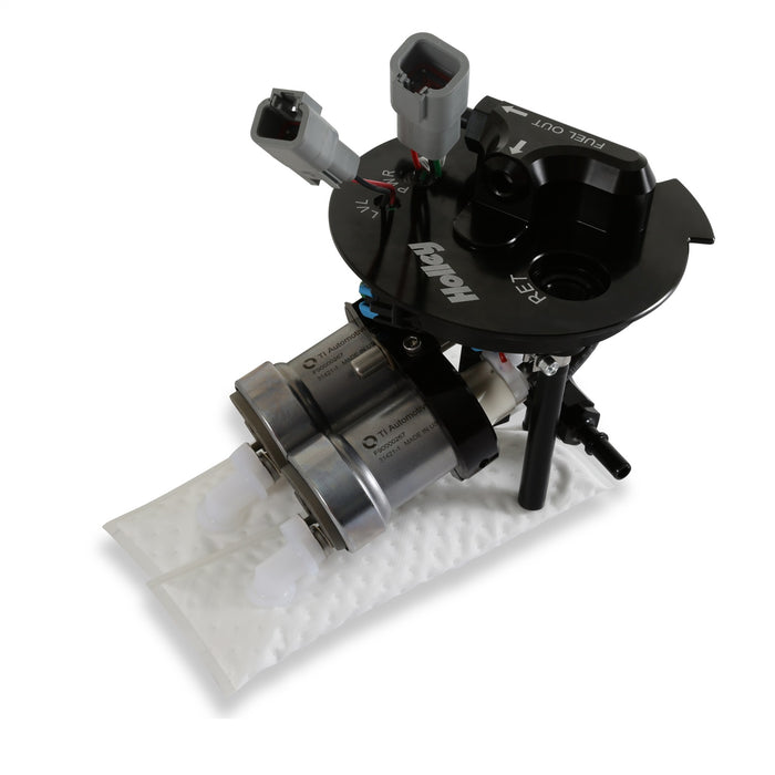 Holley 12-351 EFI Fuel Pump Module; 450 LHP; Billet Aluminum/Steel;  Silver ; - Truck Part Superstore