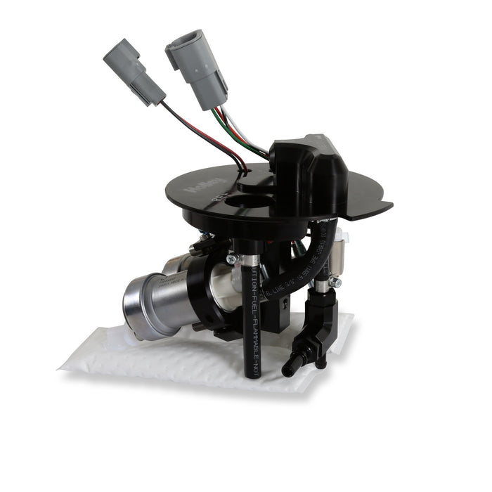 Holley 12-351 EFI Fuel Pump Module; 450 LHP; Billet Aluminum/Steel;  Silver ; - Truck Part Superstore