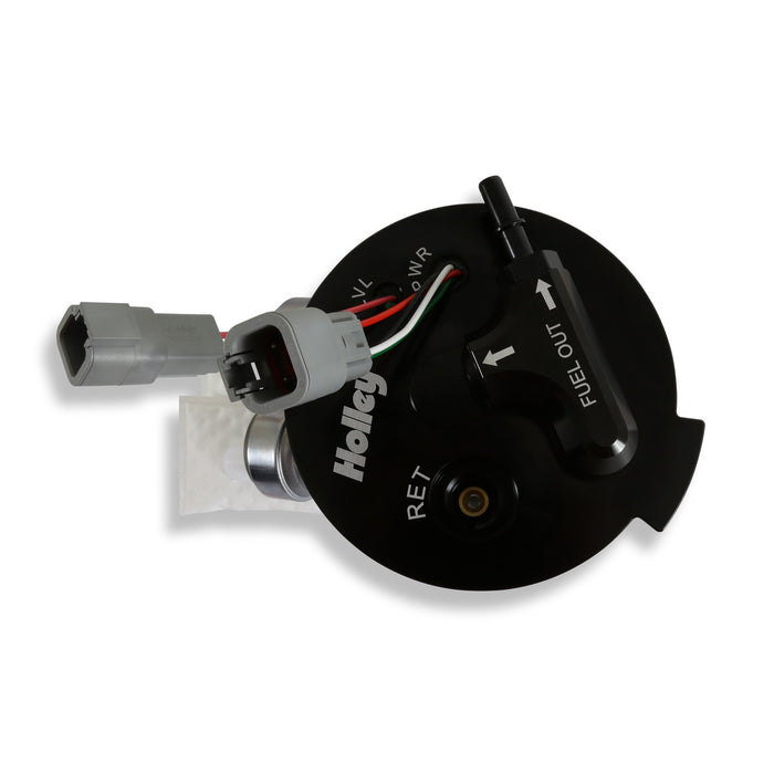 Holley 12-351 EFI Fuel Pump Module; 450 LHP; Billet Aluminum/Steel;  Silver ; - Truck Part Superstore