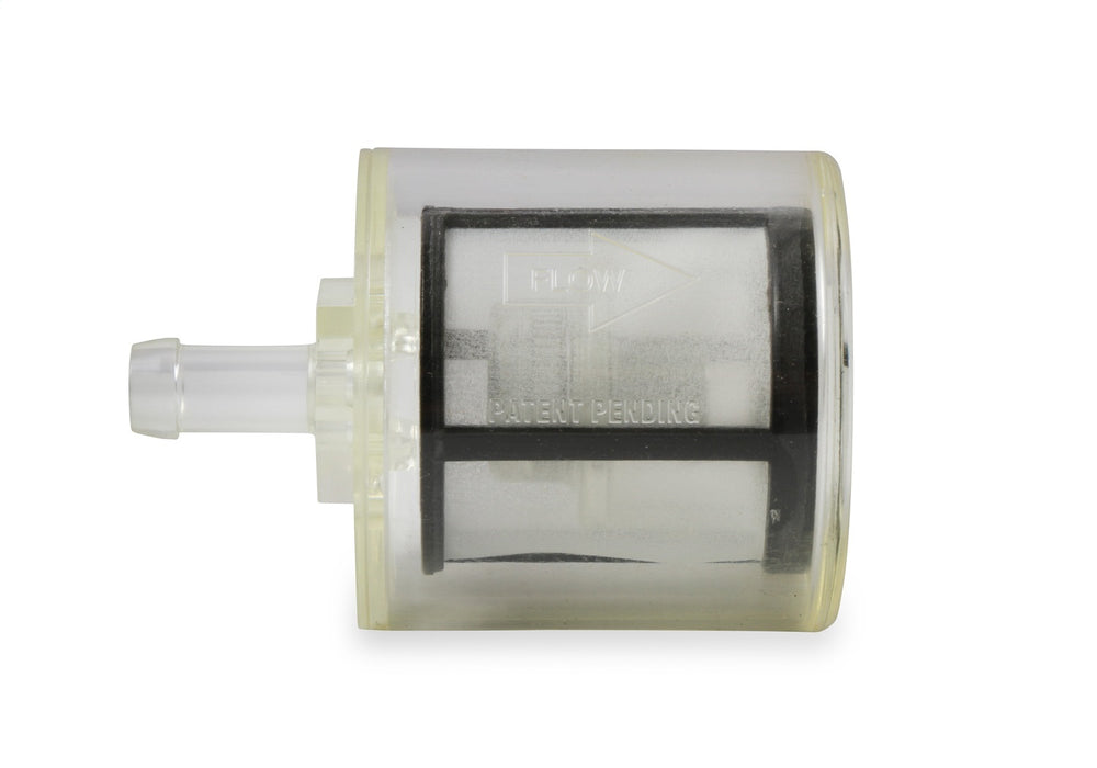 Holley 12-431 Mighty Mite Filter; 5/16 in. Barb; - Truck Part Superstore