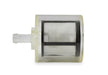 Holley 12-431 Mighty Mite Filter; 5/16 in. Barb; - Truck Part Superstore