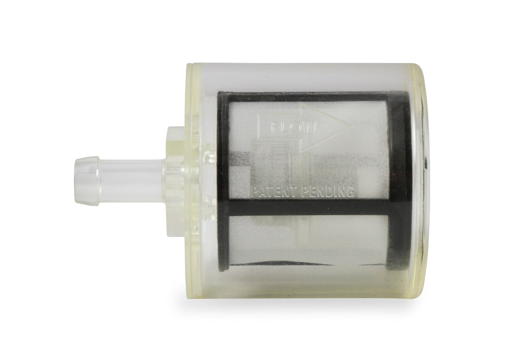 Holley 12-432 Mighty Mite Filter; 3/8 in. Barb; - Truck Part Superstore