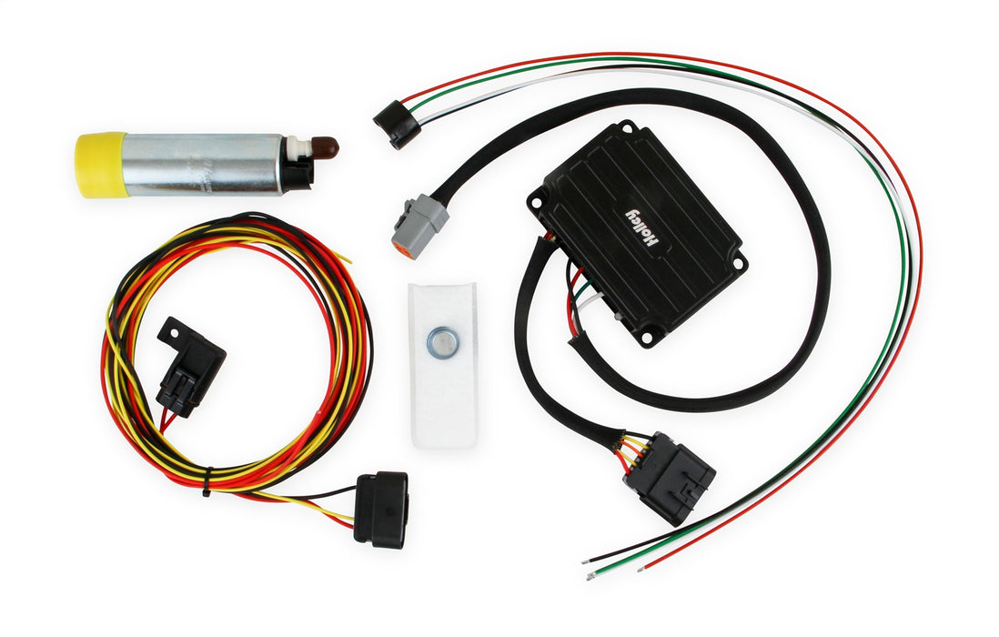 Holley 12-767 VR1 Series Fuel Pump Quick Kit; Brushless; Incl. Controller; - Truck Part Superstore