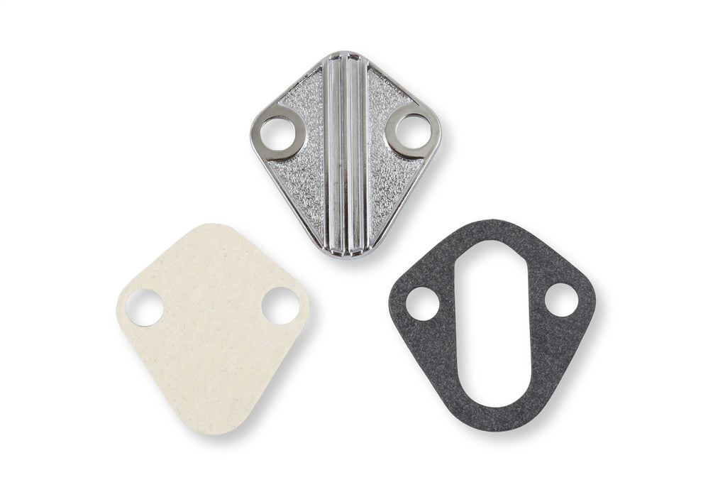 Holley 12-813 Mechanical Fuel Pump Mounting Pad Cover; - Truck Part Superstore