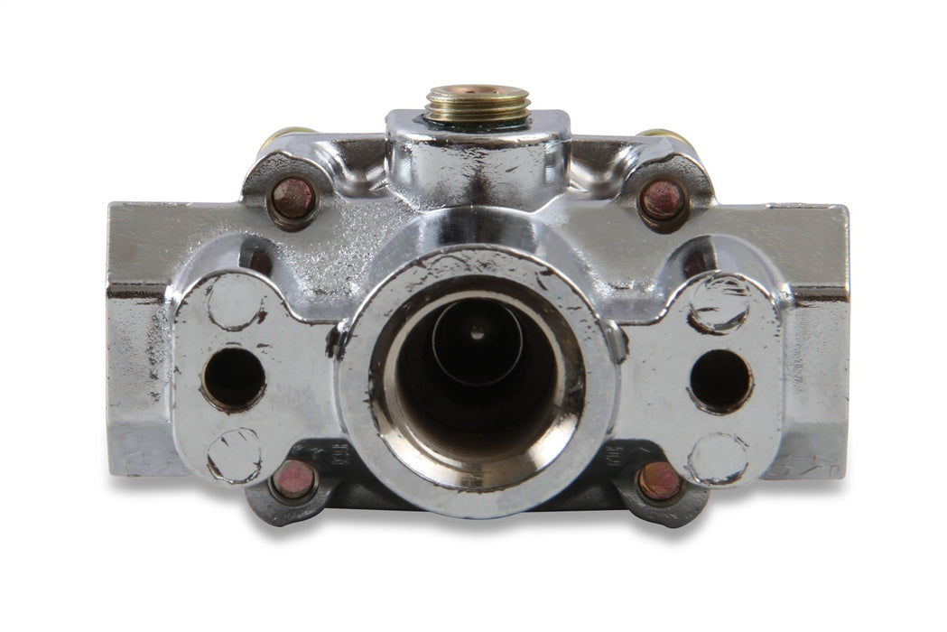 Holley 12-882 EFI By-Pass Regulator; 60 PSI; Chrome; - Truck Part Superstore