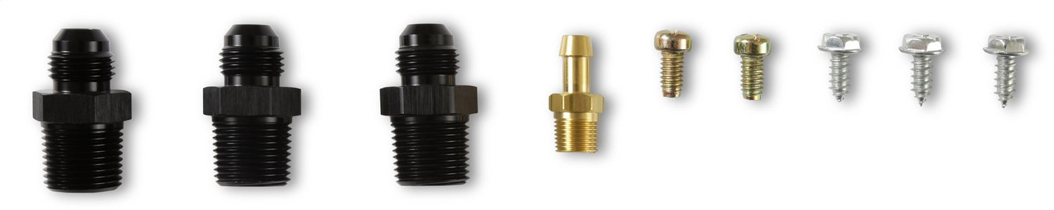 Holley 12-848KIT Billet By-Pass Fuel Regulator Kit - Truck Part Superstore