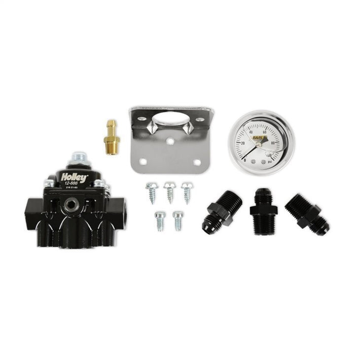 Holley 12-886KIT Die Cast By-Pass Fuel Pressure Regulator Kit - Truck Part Superstore