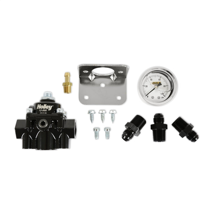 Holley 12-887KIT Die Cast By-Pass Fuel Pressure Regulator Kit - Truck Part Superstore