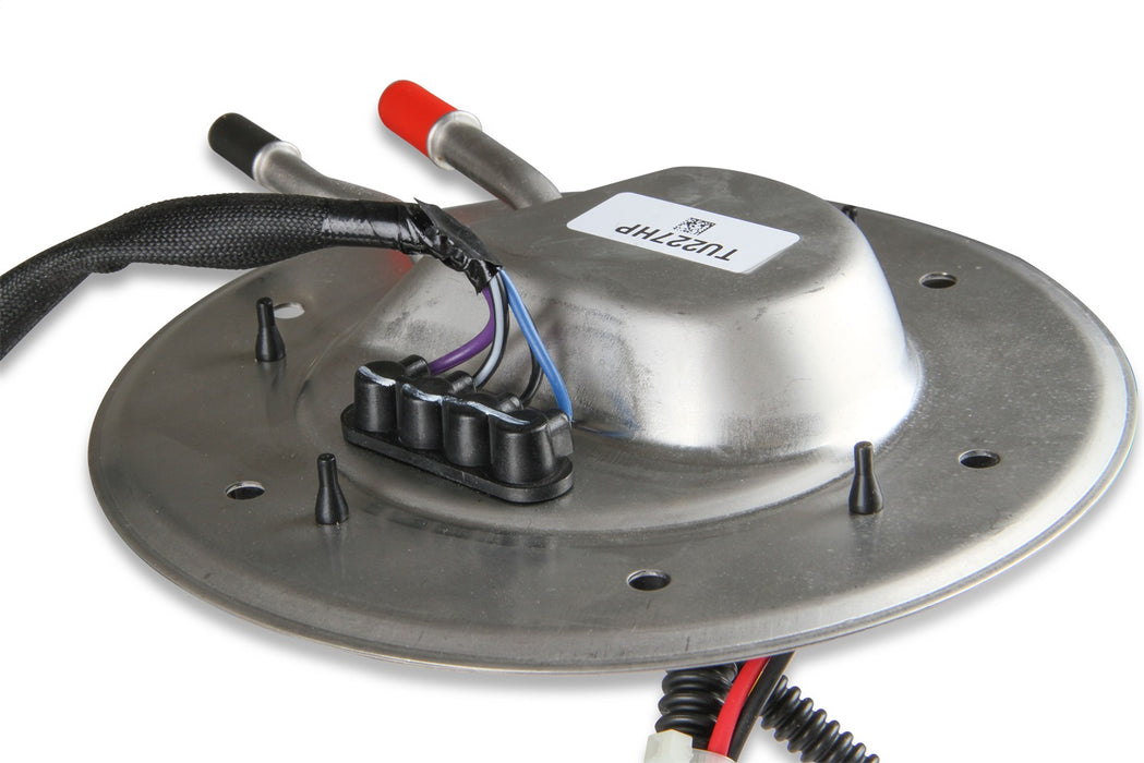 Holley 12-944 Drop In Fuel Pump Module Assembly; Free Flow GPH 67; Free Flow LPH 255; - Truck Part Superstore