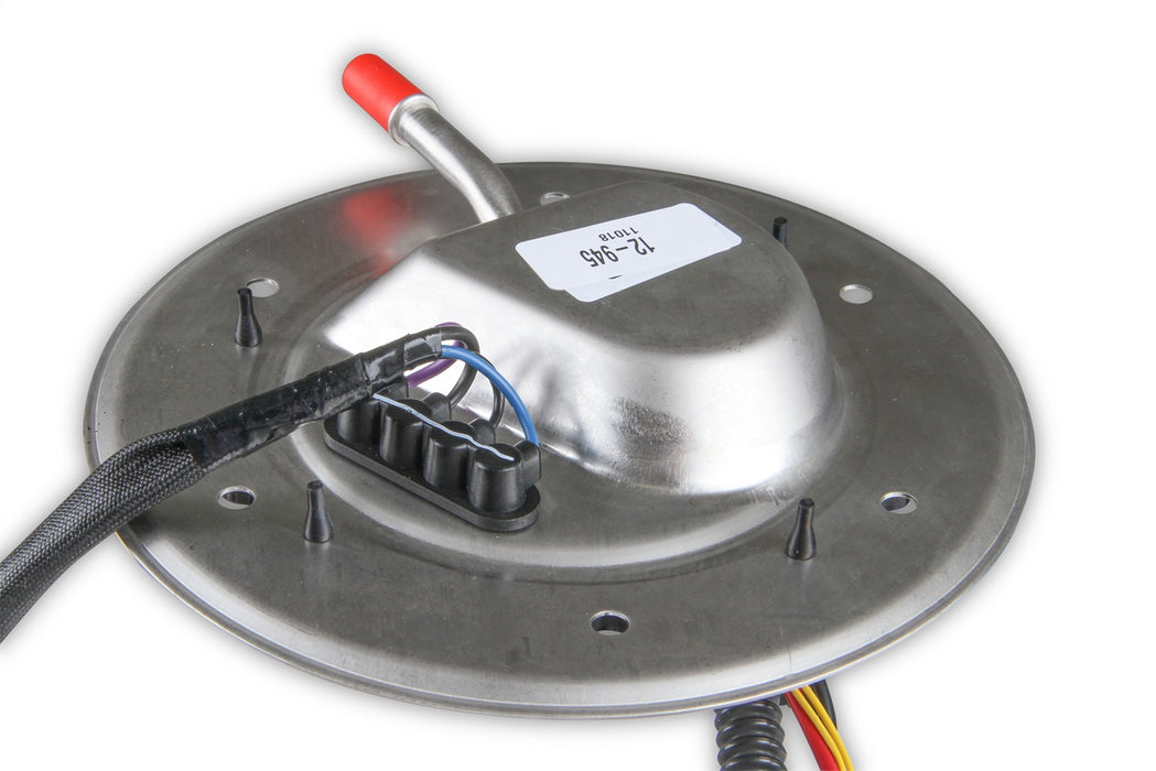 Holley 12-945 Drop In Fuel Pump Module Assembly; Free Flow GPH 67; Free Flow LPH 255; - Truck Part Superstore