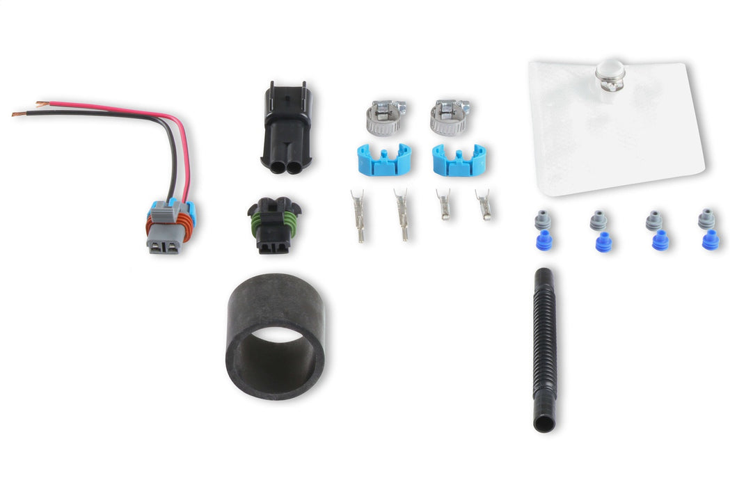 Holley 12-997K Fuel Pump Installation Kit; Fits W/PN[12-997]; Silver Bracket; - Truck Part Superstore