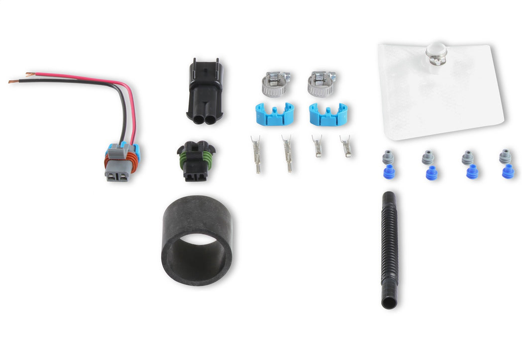 Holley 12-997K Fuel Pump Installation Kit; Fits W/PN[12-997]; Silver Bracket; - Truck Part Superstore