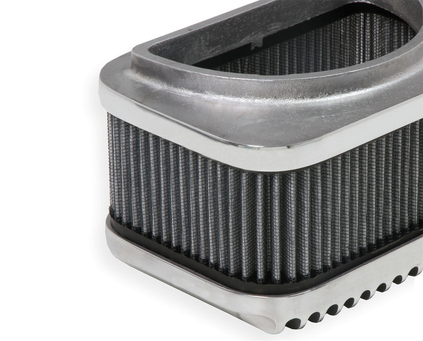 Holley 120-105 3x2 Air Cleaners/Filters; Air Cleaner Assembly For Tri-Power Carburetor System; - Truck Part Superstore