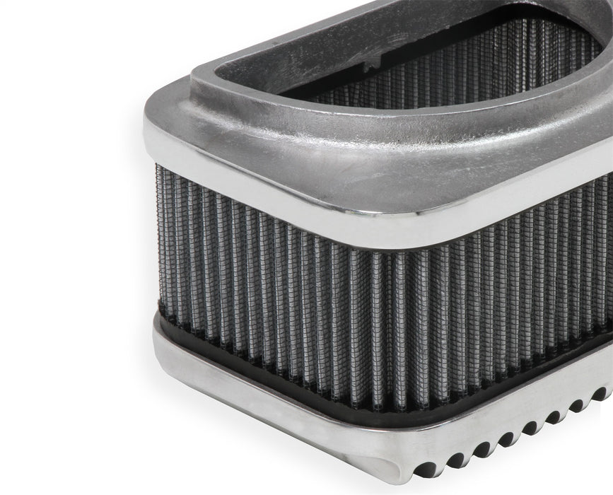 Holley 120-105 3x2 Air Cleaners/Filters; Air Cleaner Assembly For Tri-Power Carburetor System; - Truck Part Superstore