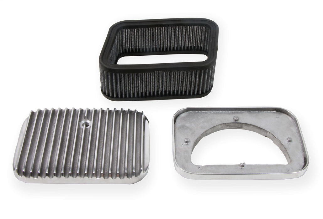 Holley 120-105 3x2 Air Cleaners/Filters; Air Cleaner Assembly For Tri-Power Carburetor System; - Truck Part Superstore