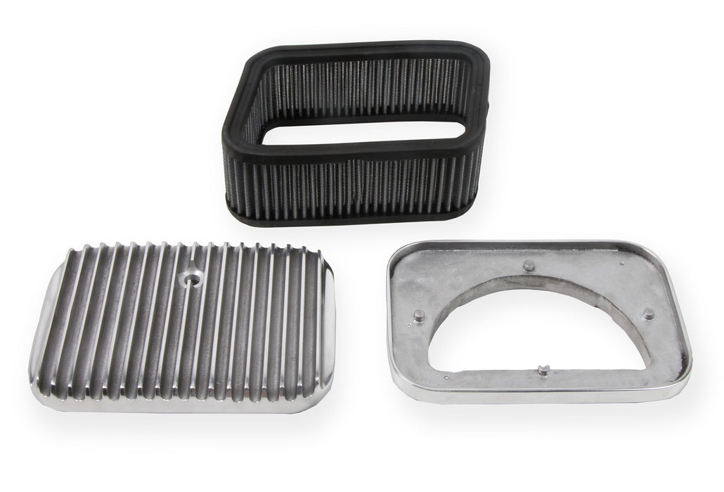 Holley 120-105 3x2 Air Cleaners/Filters; Air Cleaner Assembly For Tri-Power Carburetor System; - Truck Part Superstore
