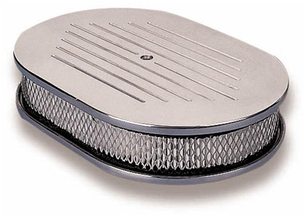 Holley 120-141 Custom Oval Air Cleaner - Truck Part Superstore